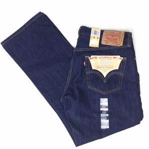 Mens NWT Levi 501 Button Fly Jeans 36 x 30